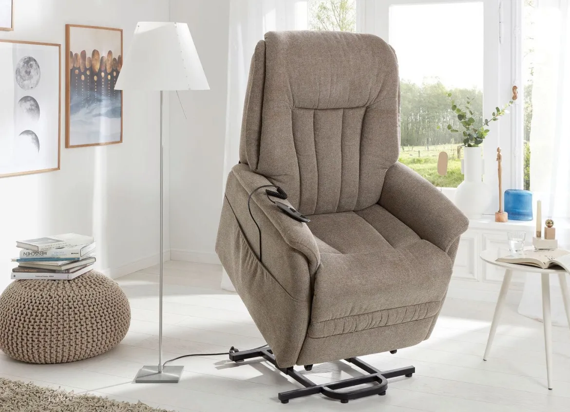 TV-Sessel mit Motor und Aufstehhilfe