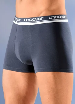 uncover by Schiesser, Dreierpack Pants mit Elastikbund