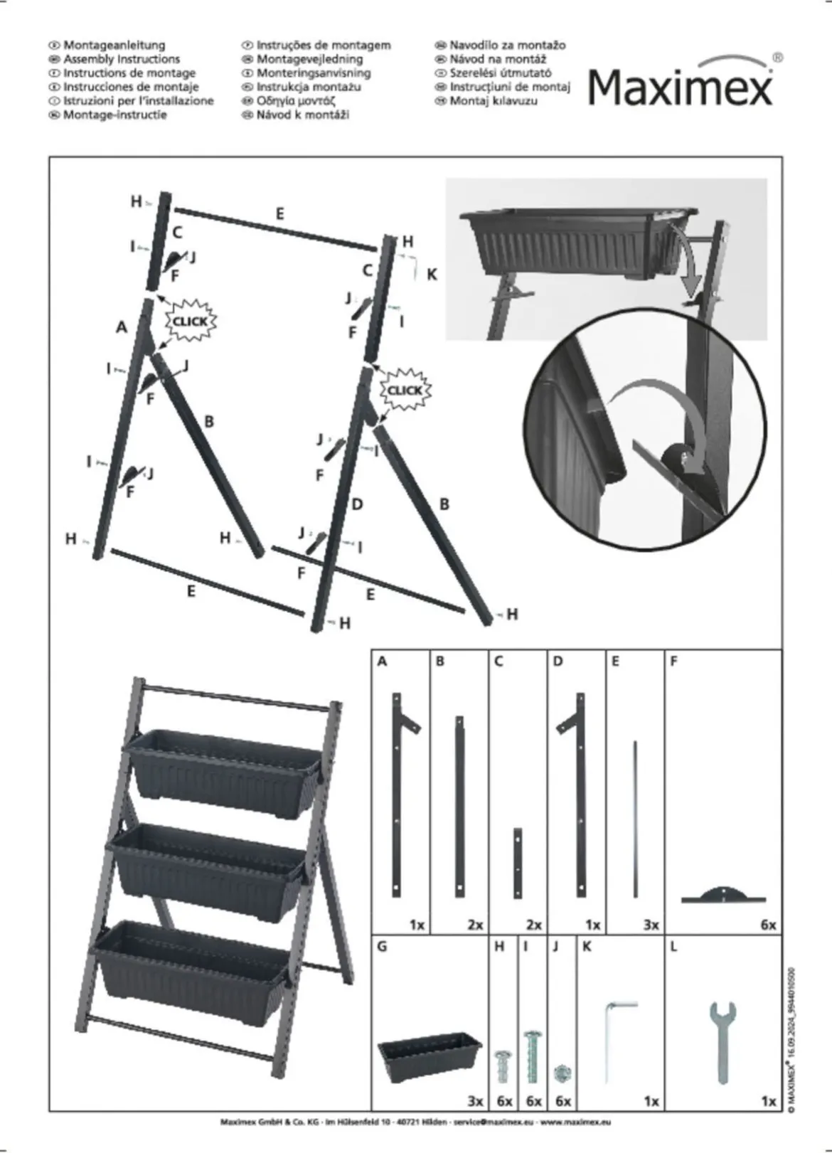 Vertikales Hochbeet