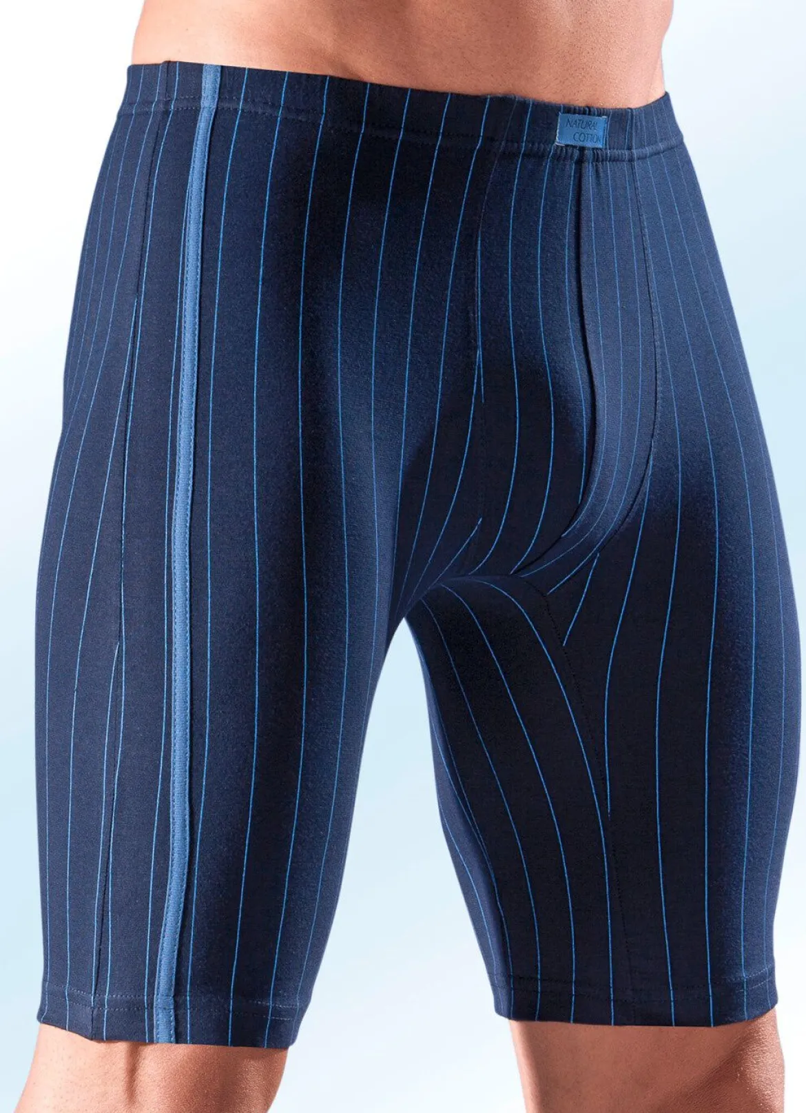 Viererpack Longpants, gestreift