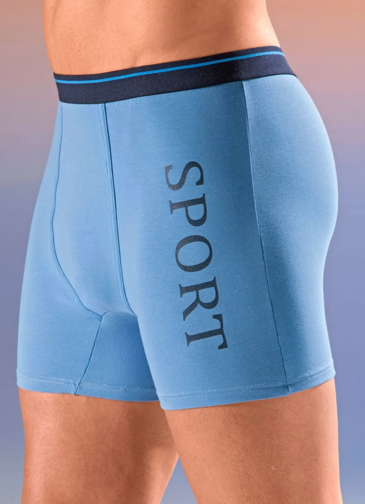 Viererpack Pants mit Elastikbund