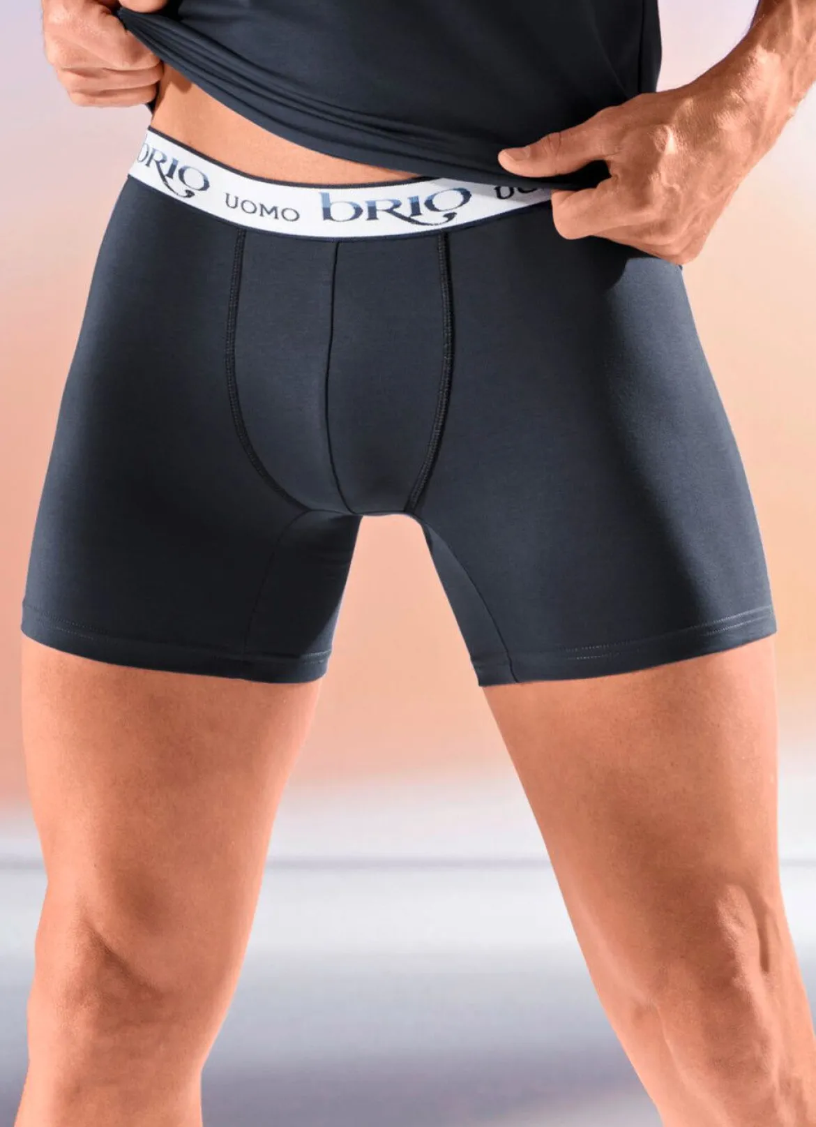 Viererpack Pants mit Elastikbund