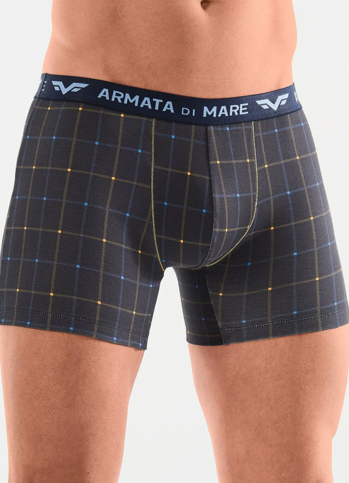 Viererpack Pants mit Karodessin