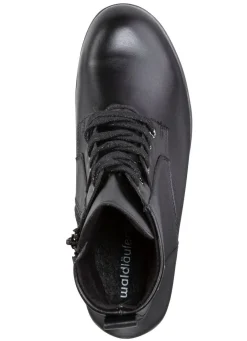 Waldläufer, atmungsaktive Damen-Stiefeletten, Weite H, mit herausnehmbarem Fußbett