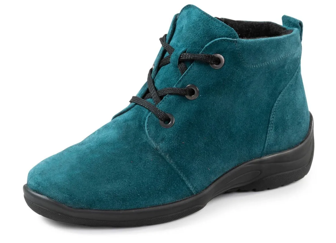 Waldläufer, bequeme Damen-Boots, Winterschuhe, Weite H, mit herausnehmbarem Fußbett