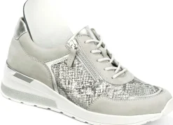 Waldläufer, bequeme Damen-Schnürschuhe, Weite H, mit herausnehmbarem Fußbett
