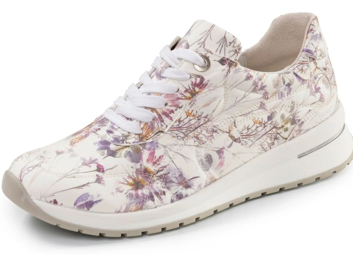Waldläufer, bequeme Damen-Schnürschuhe, Weite H, mit herausnehmbarem Fußbett