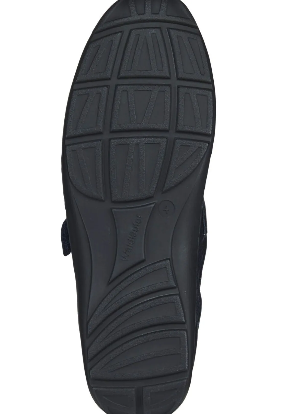 Waldläufer, bequeme Damen-Slipper, Weite H, mit herausnehmbarem Fußbett