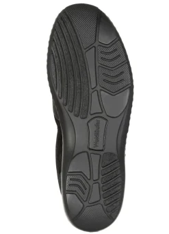 Waldläufer, bequeme Damen-Slipper, Weite K, mit herausnehmbarem Fußbett