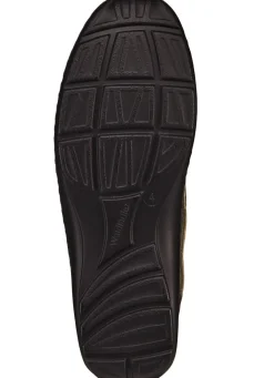 Waldläufer, bequeme Damen-Slipper, Weite H, mit herausnehmbarem Fußbett