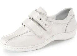 Waldläufer, bequeme Damen-Slipper, Weite H, mit herausnehmbarem Fußbett