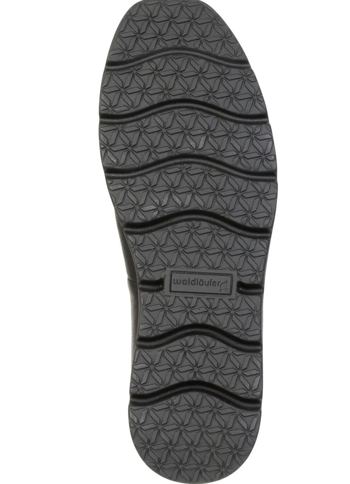 Waldläufer, bequeme Damen-Slipper, Weite H, mit herausnehmbarem Fußbett