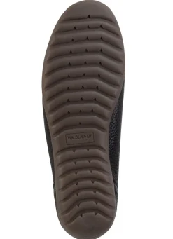Waldläufer, bequeme Damen-Slipper, Weite H, mit herausnehmbarem Fußbett