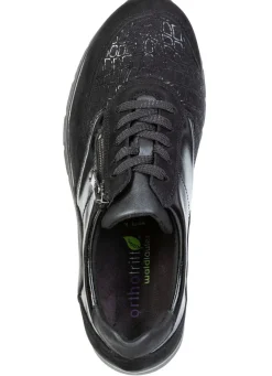 Waldläufer, bequeme Damen-Sneaker, Weite K, mit herausnehmbarem Fußbett
