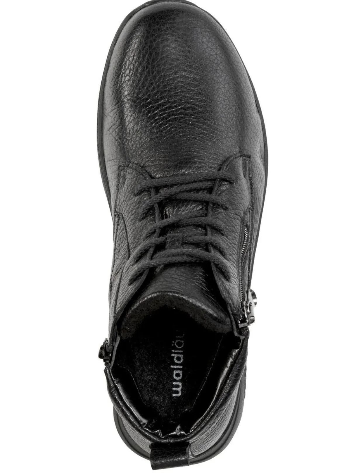 Waldläufer, bequeme Damen-Stiefeletten, Winterschuhe, Weite H, aus Hirschleder