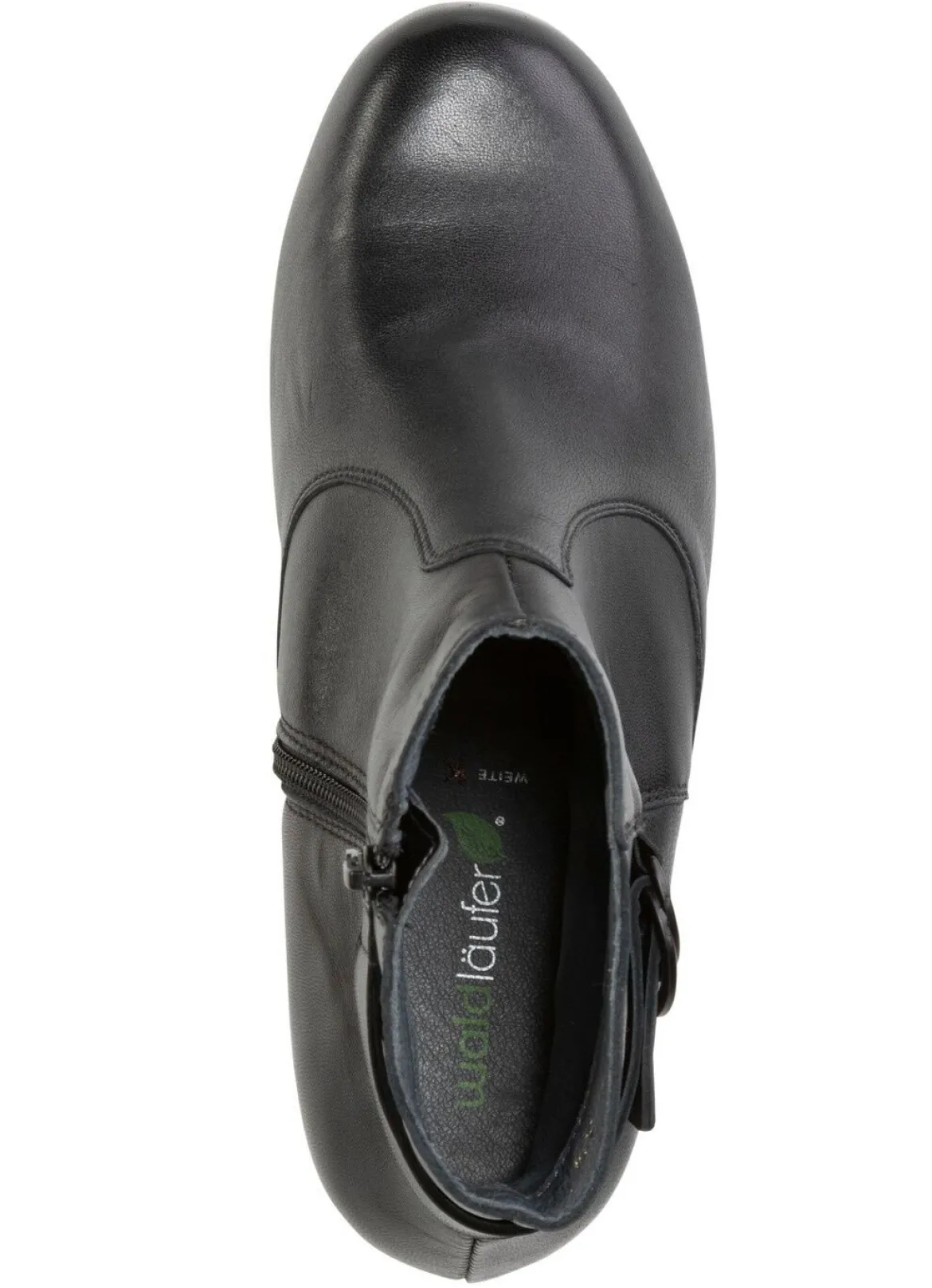 Waldläufer, bequeme Damen-Stiefeletten, Weite K, mit herausnehmbarem Fußbett