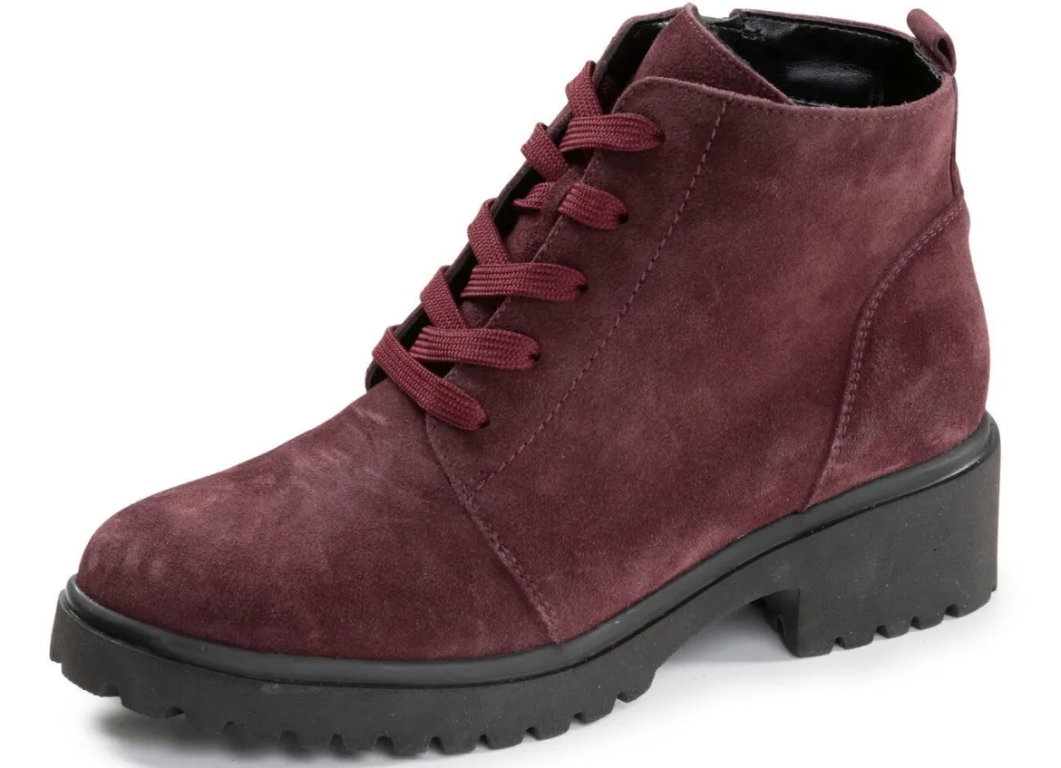 Waldläufer, bequeme Damen-Stiefeletten, Winterschuhe, Weite H, mit herausnehmbarem Fußbett