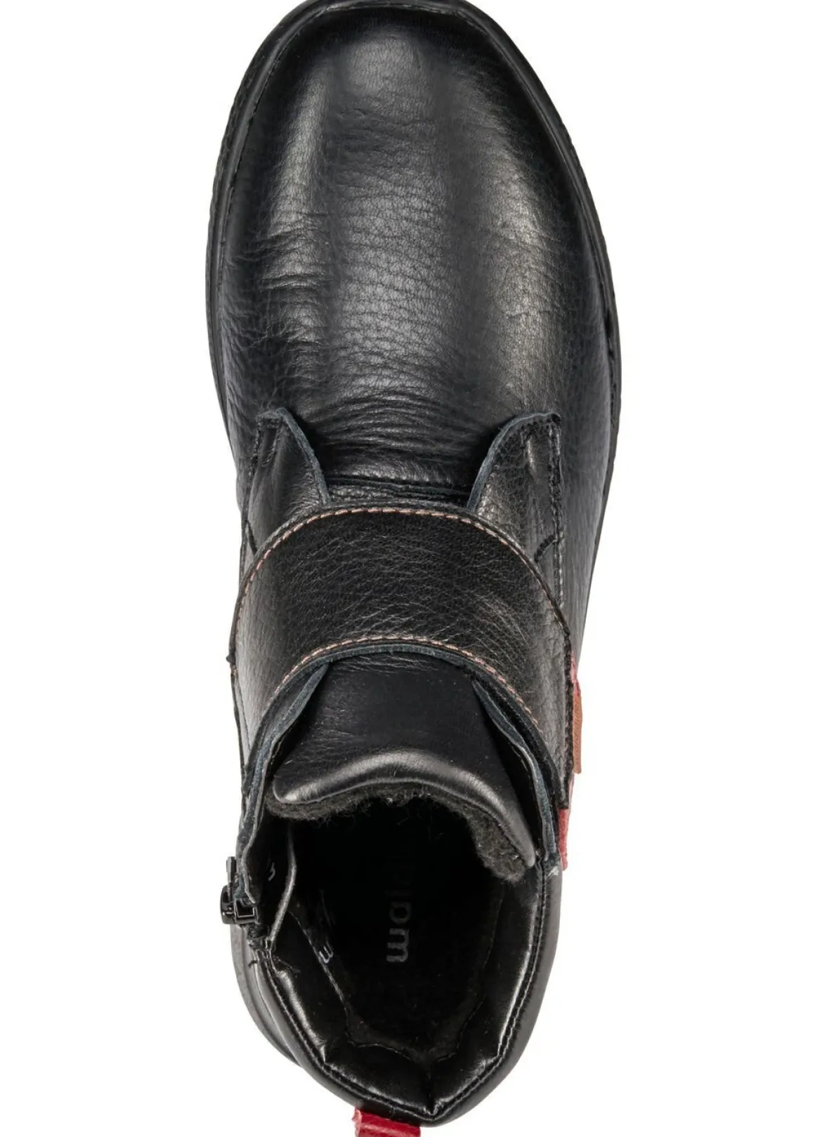 Waldläufer, bequeme Damen-Stiefeletten, Weite H, mit herausnehmbarem Fußbett