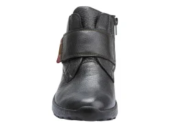 Waldläufer, bequeme Damen-Stiefeletten, Weite H, mit herausnehmbarem Fußbett