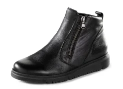 Waldläufer, bequeme Damen-Stiefeletten, Winterschuhe, Weite H, mit herausnehmbarem Fußbett