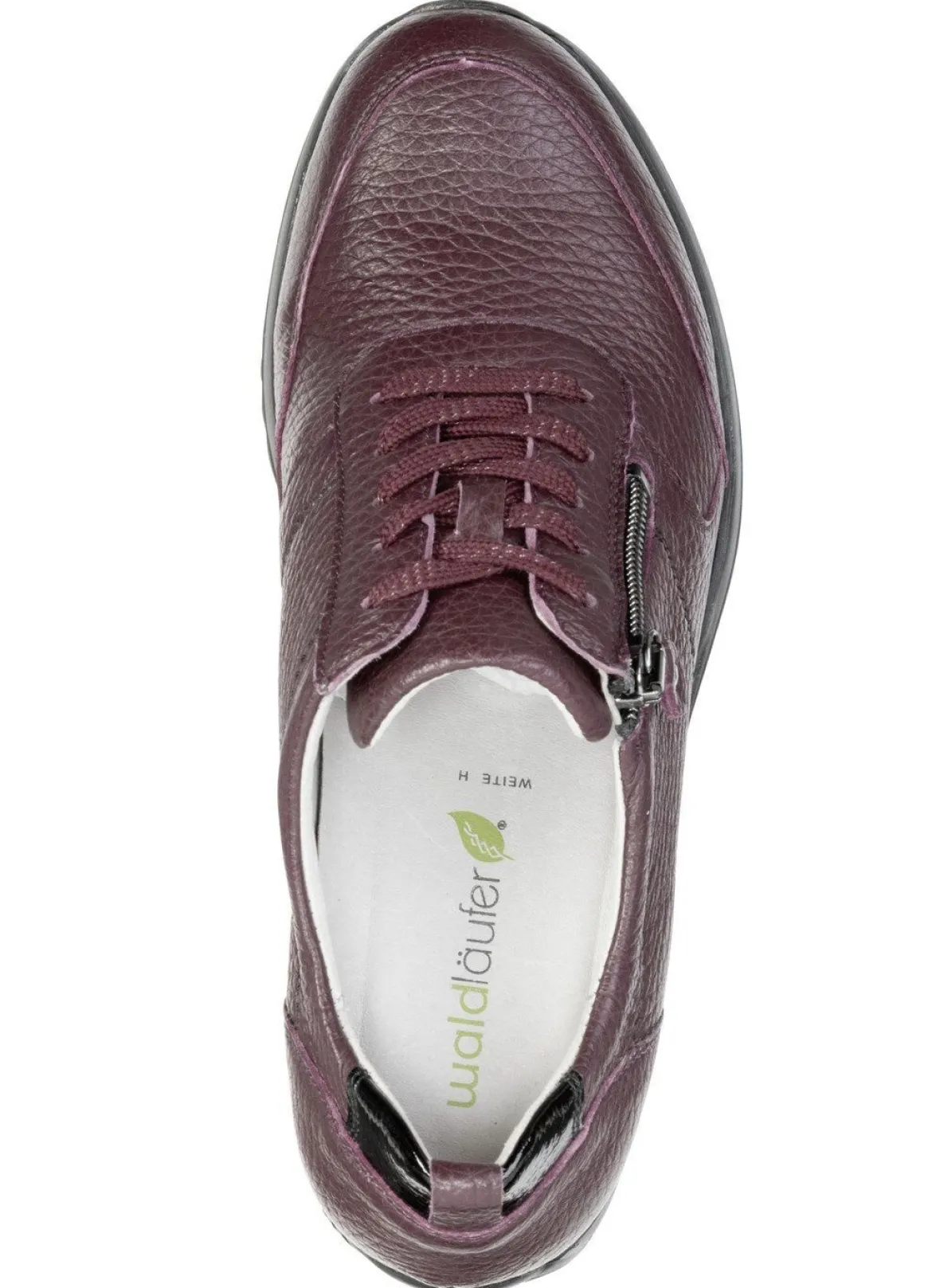 Waldläufer, leichte Damen-Sneaker, Weite H, mit herausnehmbarem Fußbett