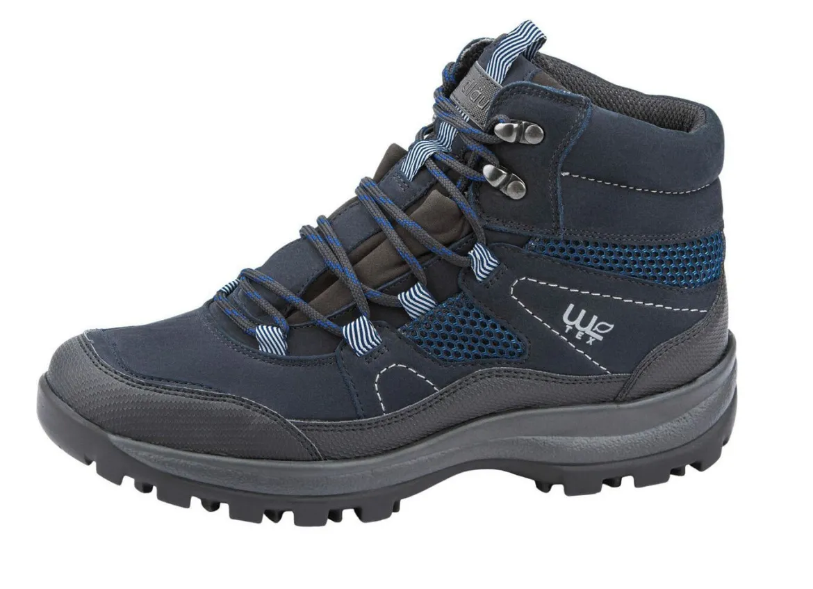 Waldläufer Schnür-Stiefelette mit Klimamembrane