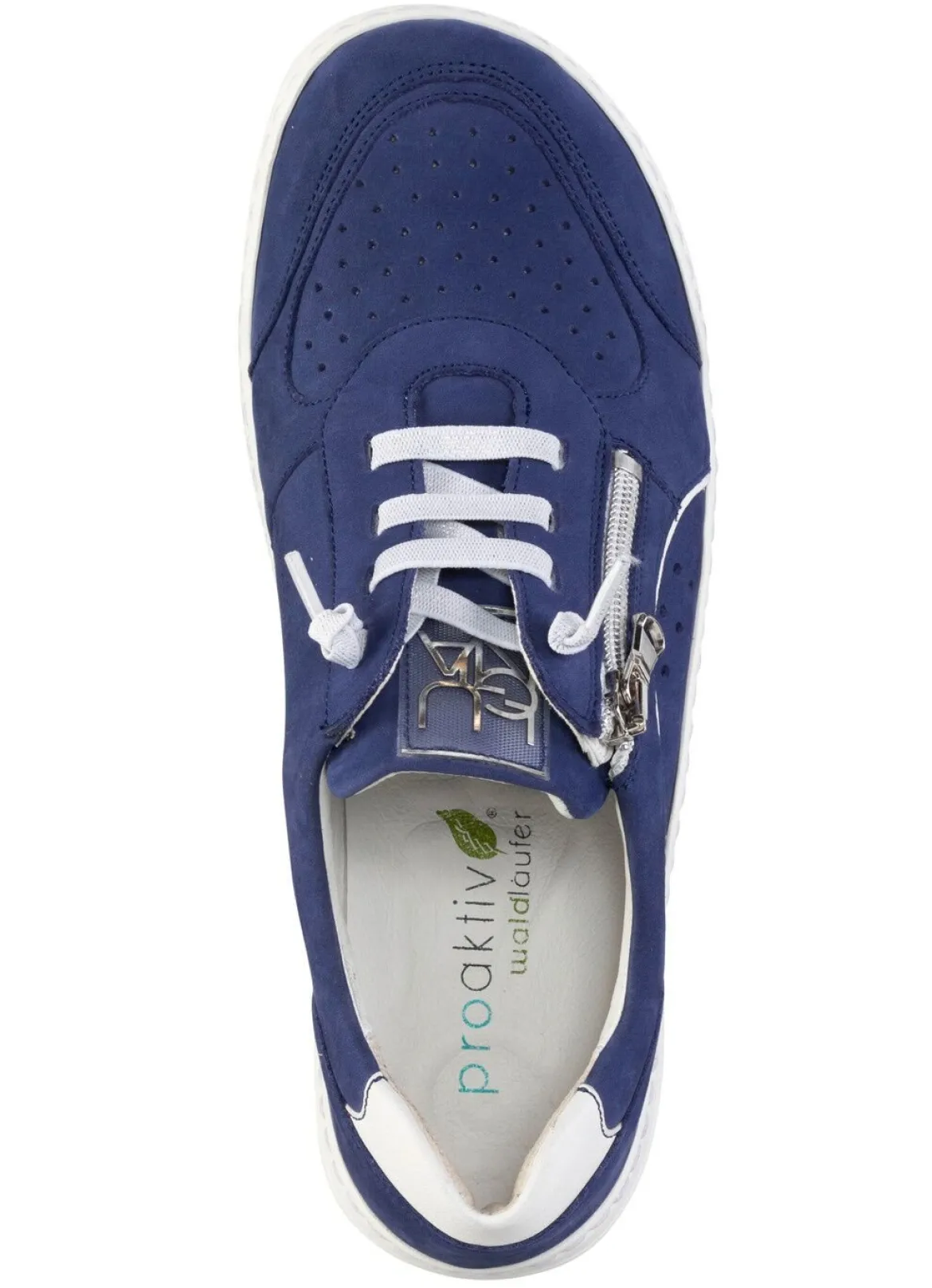 Waldläufer Sneaker mit Perforation