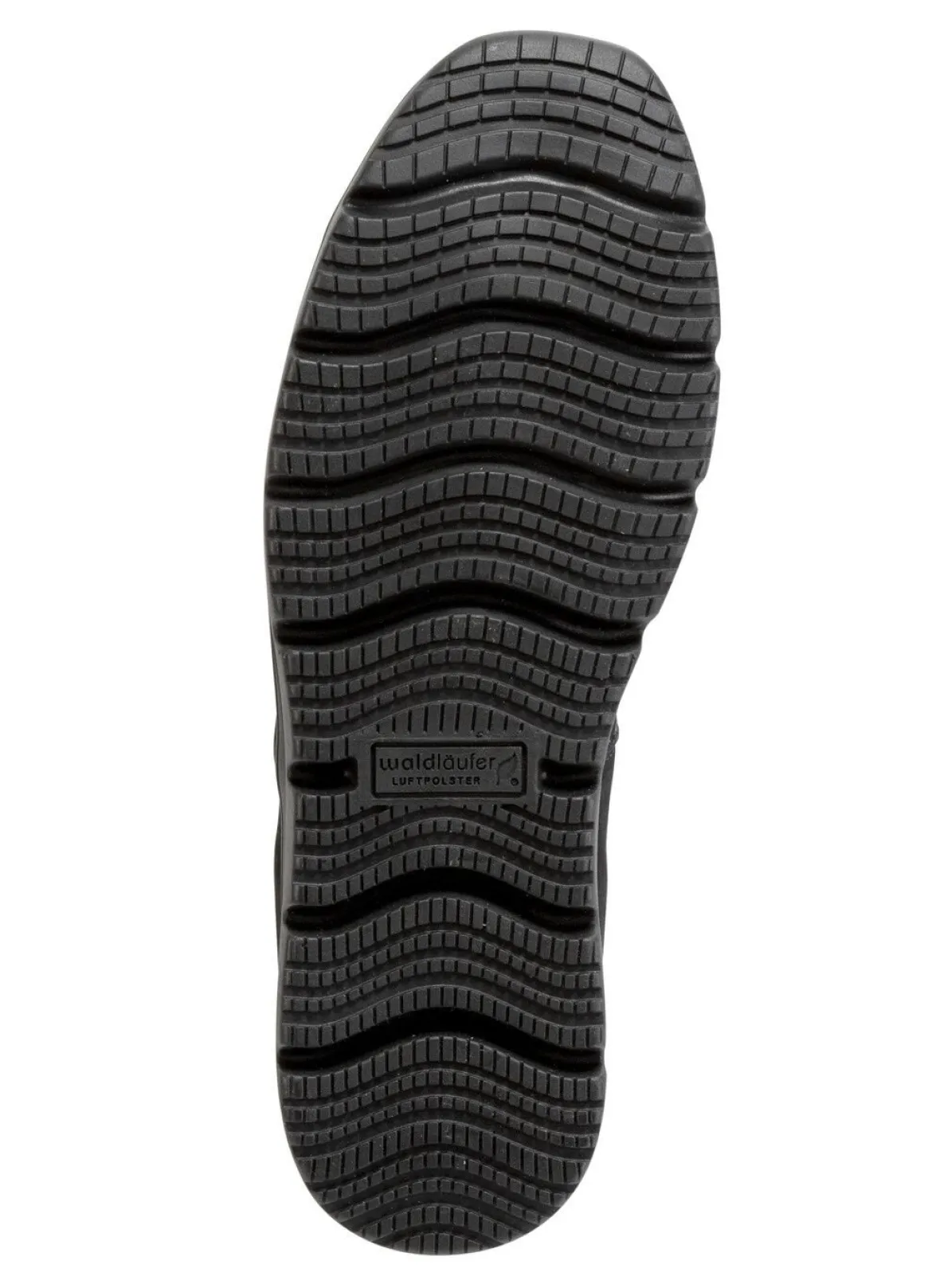 Waldläufer Spangenschuh aus teilweise gelochtem Leder