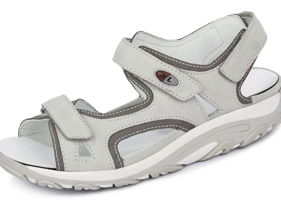 Waldläufer, sportliche Damen-Sandalen, Weite H, mit herausnehmbarem Fußbett