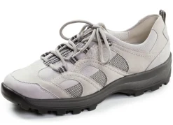 Waldläufer, sportliche Damen-Schnürschuhe, Weite H, mit herausnehmbarem Fußbett