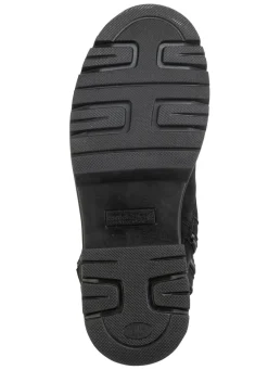 Waldläufer Stiefelette aus Rind-Nubukleder