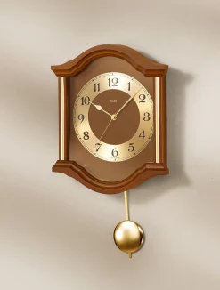 Wanduhr aus Holz