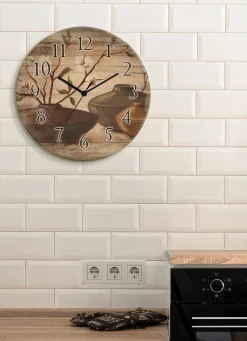 Wanduhr im Vintage-Look