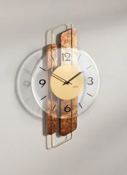 Wanduhr mit präzisem Quarzuhrwerk