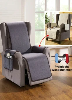 Wende-Schoner mit Bandeinfassung