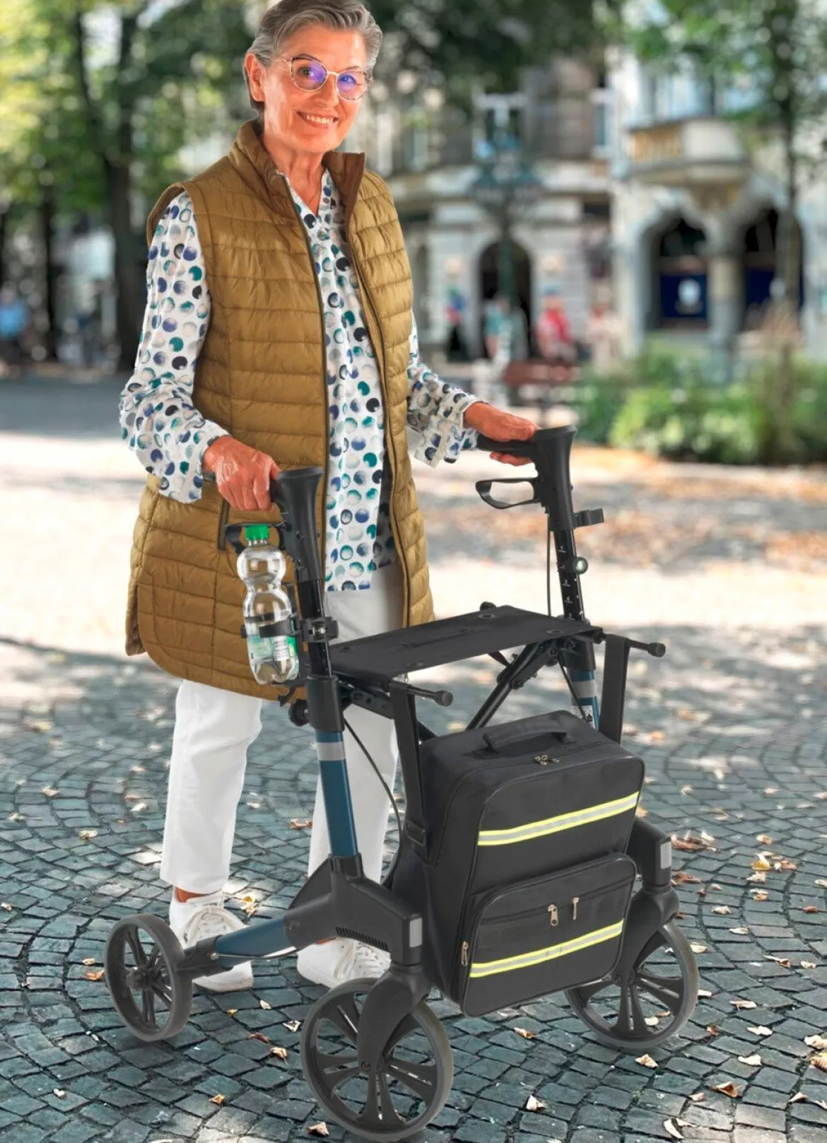 Wetterfeste Rollstuhl-/Rollator-Tasche