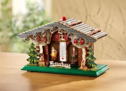 Wetterhaus mit Thermometer