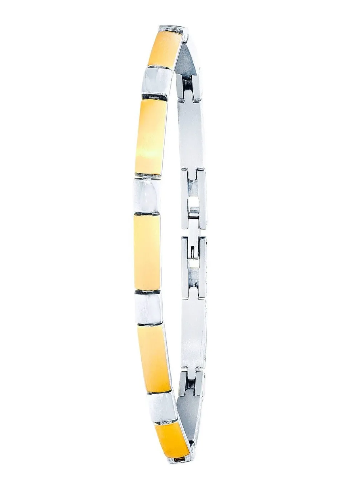 Wunderschön und modern: Armband in Bicolor