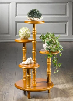 Wunderschöne Blumen-Etagere