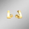 Zarte Brillanz – Ohrstecker aus edlem Gold