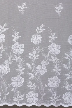 Zauberhafter Blumenfenster-Store in Jacquard-Qualität