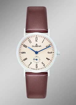 Zeitlos schöne Quartz-Damenuhr von Dugena