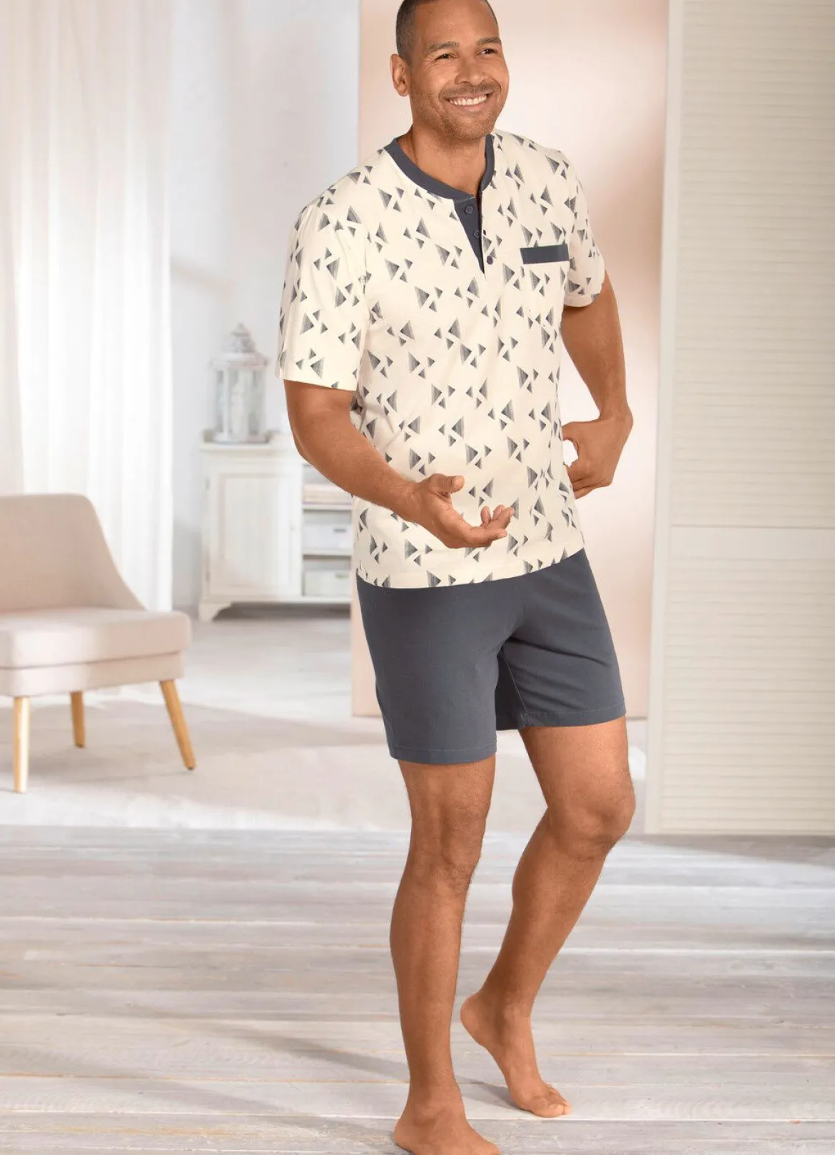 Zweierpack Shortys mit Knopfleiste